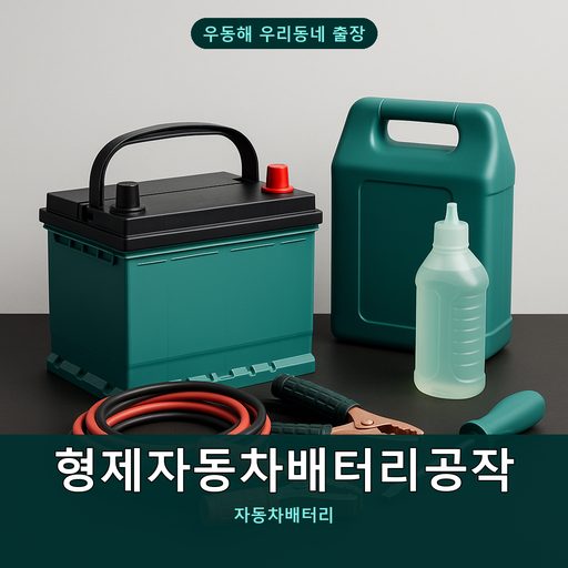 형제자동차배터리공작